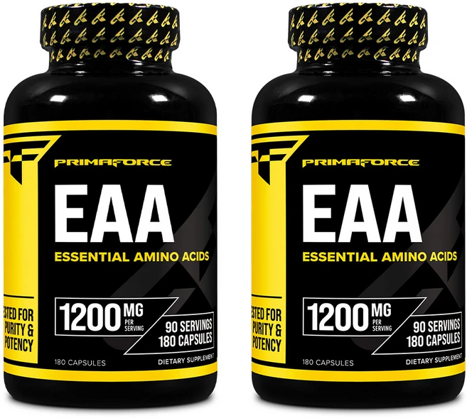 프리마포스 EAA 보충제 1200MG 180캡슐2개, 180정, 2개 - 쿠팡