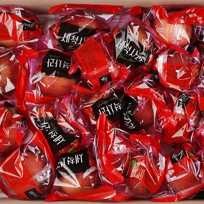 [씻어나온 꿀사과]껍질째 먹는 오존수 세척 사과 아삭하고 달콤한 신선 부사, 1개, 2kg 중과(10과 내외)