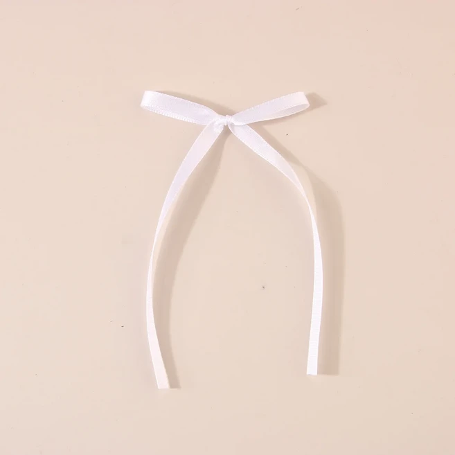 10Pcs 활 케이크 장식 생일 웨딩 및 용품에 대 한 핑크 Bowknot 리본 토퍼, 01 10pcs white