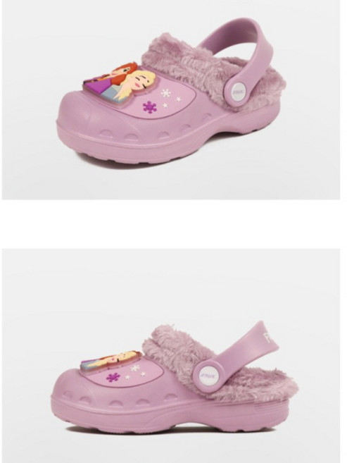 프로월드컵FZ2-버튼 반짝반짝 라이팅 기능 가볍고 따뜻한 겨울왕국2 엘샤 방한방한화 샌들 울산점