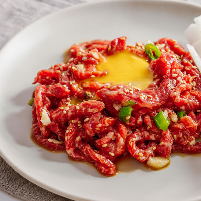 미경산한우 육회, 1개