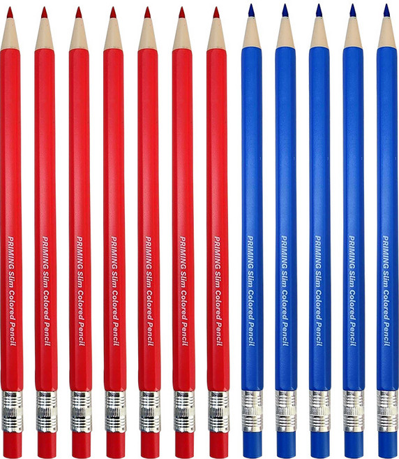 프라이밍 채점 색연필, 1세트