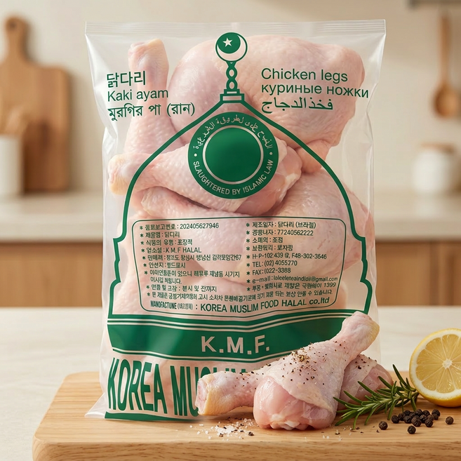 KAKI AYAM K.M.F HALAL 냉동 닭다리 2kg 치킨 chicken 브라질, 1개