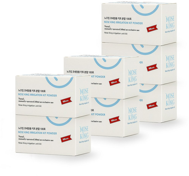 노즈킹 코세척분말 100포, 7개