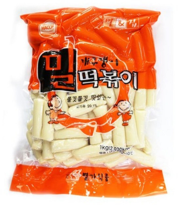 별가 개구쟁이 밀떡볶이, 1kg, 4개