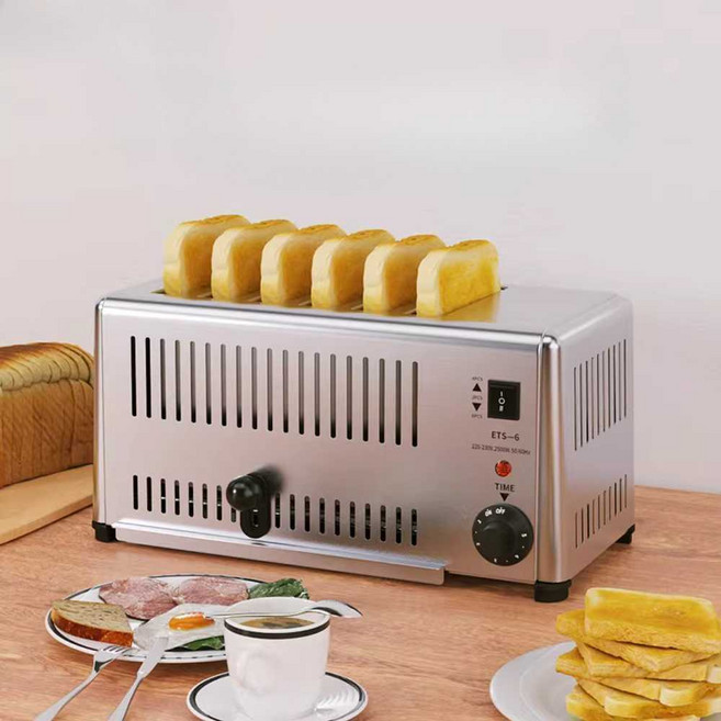 상업용 토스터기 호텔 조식용 토스터 토스트 오븐 제빵기, 1. 유럽 스타일의 4구 토스터기