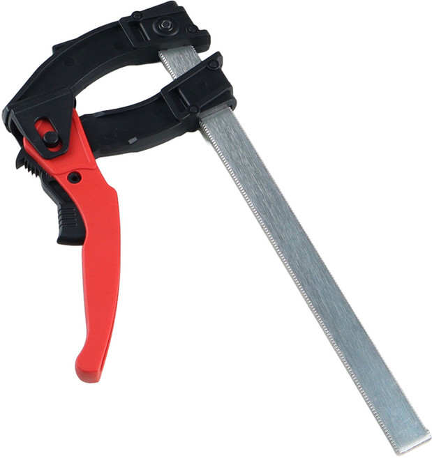 공구하자 목공 클램프 만력기 퀵그립 크램프 고정 바이스 집게, 1개