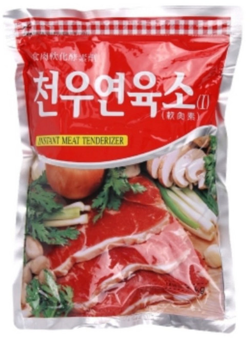 천우식품 천우연육소 1kg 식품 > 가루/조미료/향신료 설탕/소금/조미료 기타조미료, 29개