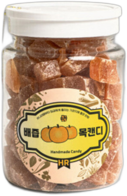 국산 수제 배즙 목 캔디 수제배즙목캔디 (강한맛), 1개, 300g