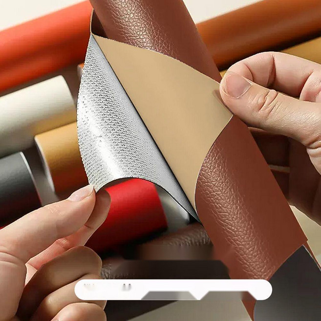 인조가죽 원단 스티커 찢어진 의자 쇼파 보수용, 11. 다크브라운 60cm (1mm)