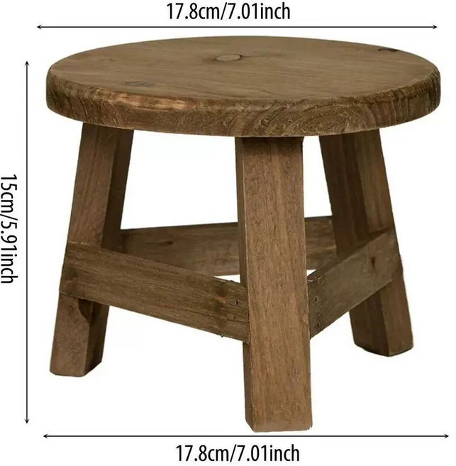 stool 식물 의자 스툴 화장대 도자기 벤치, 15cm, 1개