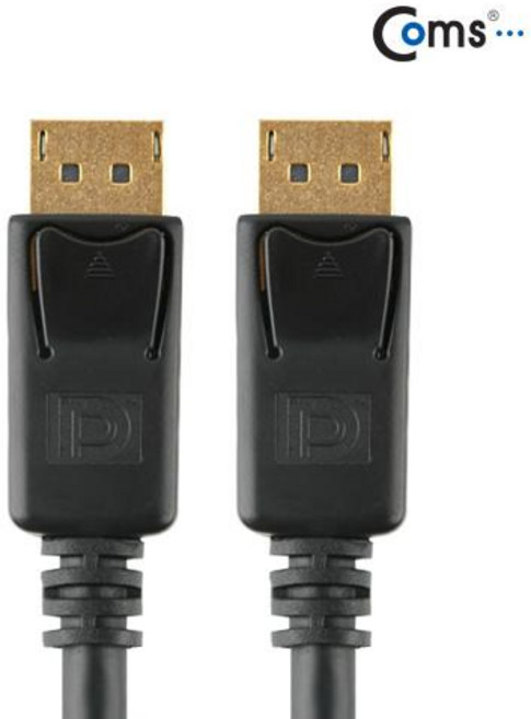 COMS DP1.1 디피 케이블 1.8m 디스플레이포트 모니터 연결 DP선 WT924, 1개