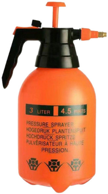 강력 고압 자동차량용 압축분무기 3L, 1개, 오렌지