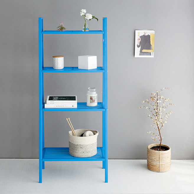 마켓비 레이터 선반 넓은 4단, 블루