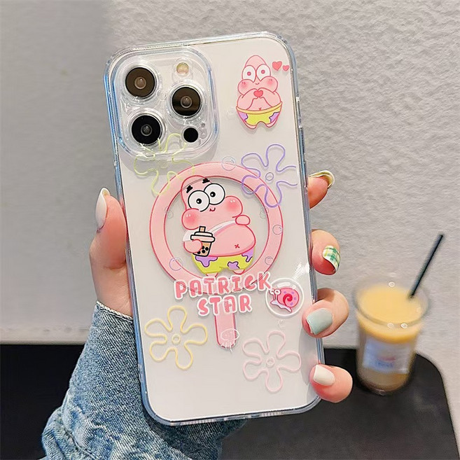 아이폰 15 16 17 프로 프로맥스 맥세이프 투명 휴대폰케이스 해면