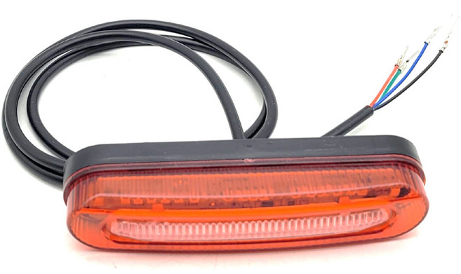 전동스쿠터 퀵보드 테일라이트 후미등 점멸등 안전등 LED 튜닝 부품, 테일라이트 2번, 1개