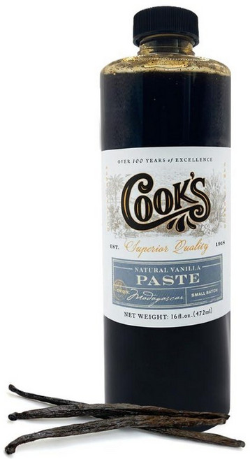 Cook's 마다가스카르산 바닐라빈 페이스트, 1개, 472ml