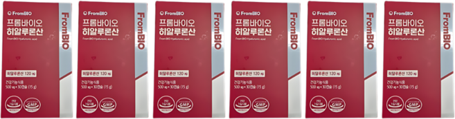 프롬바이오 히알루론산 15g, 30정, 6개