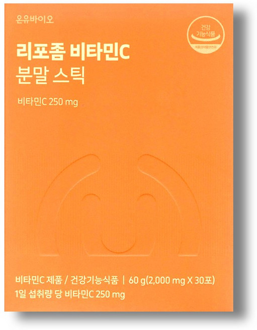 온유바이오 리포좀 비타민C 분말 스틱, 60g, 1개