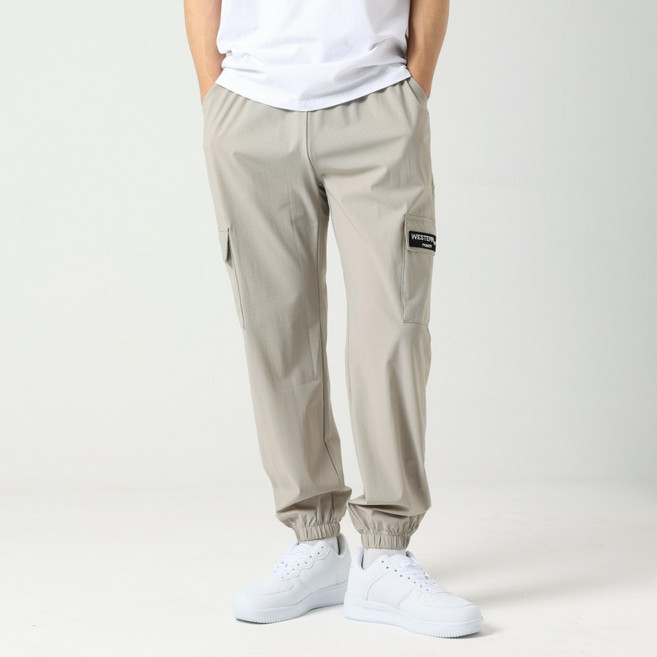 오로꼬 남자 아이스 조거팬츠 냉감 여름 바지