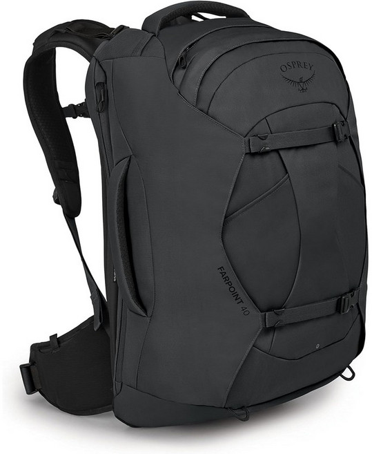 Osprey 오스프리 파포인트 40L 여행용 백팩 그레이기내반입 배낭, 그레이