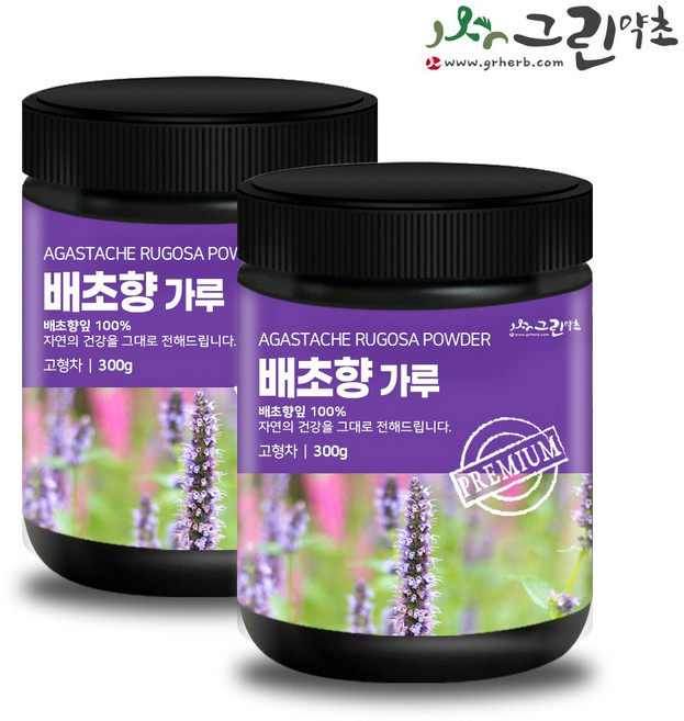 국산 배초향가루 300g 방아잎가루 곽향분말, 2개