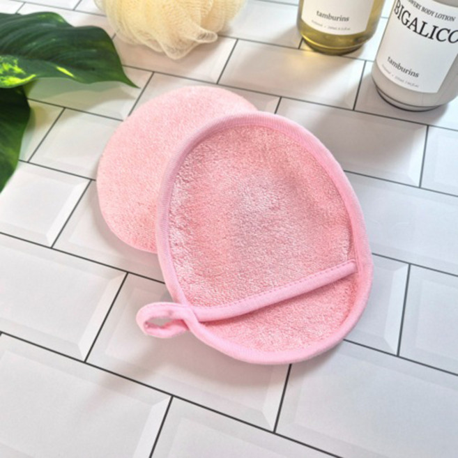 극세사 클린징 세안글러브 페이스글러브 각질제거 모공관리 클린징 단품, 1개, 분홍/단품