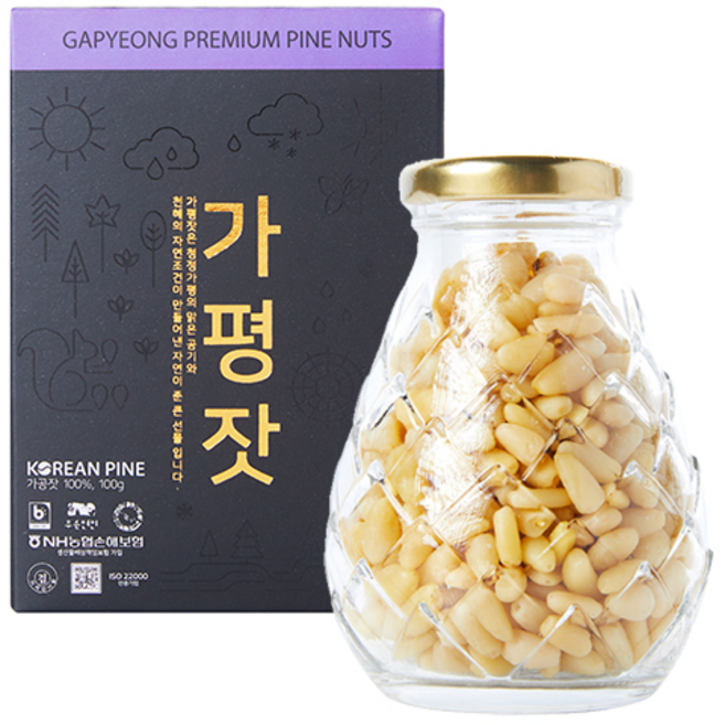 유기농 국산 가평잣 2025년 햇잣 황잣 백잣 선물세트 100g