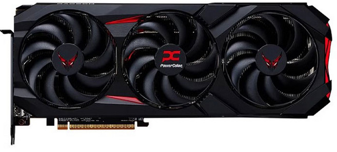 [CTK] 파워컬러 PowerColor Red Devil 그래픽카드 라데온 RX9070XT 16G 관부가세포함, 블랙