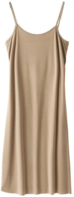 和之潮 女士莫代爾加大碼吊帶連衣裙