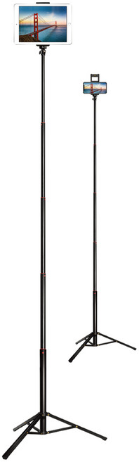 rozet 원터치삼각대 여행용 스마트폰 모노포드 카메라 RX-5580, 상세페이지 참조, 헤드분리형, 1개