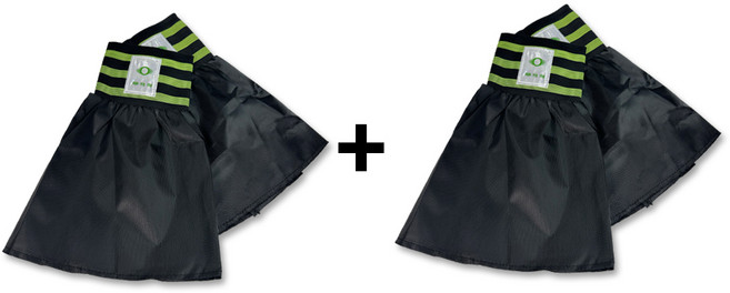 무재해 덮개형 안전 각반 치마각반 1+1 증정 신발덮개 리플렉티브 빛반사 발목보호대 밴딩 안전화각반 끼임방지 오염방지 야간 작업, 1개