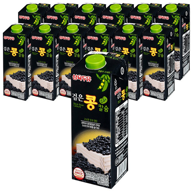 삼육두유 검은콩칼슘, 950ml, 6개