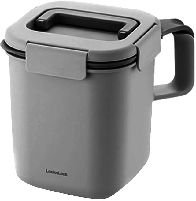 락앤락 음식물 쓰레기통, 다크그레이, 1개