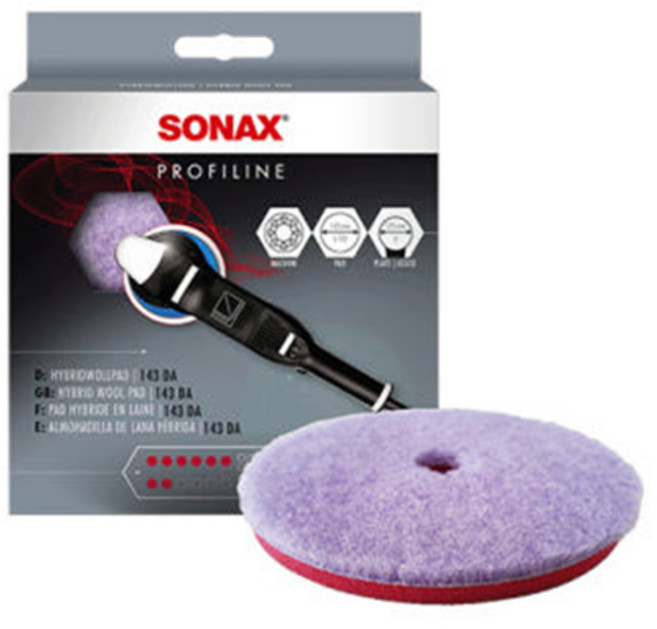 소낙스 DA용 하이브리드 울 패드 143MM(5.6인치), 1개