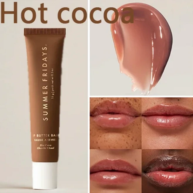 썸머 프라이데이 바닐라 베이지 립밤 보습 소프트 튜브 투명 립스틱 세트 메이크업 부드러운 미러, 07 Hot Cocoa(A) - 쿠팡