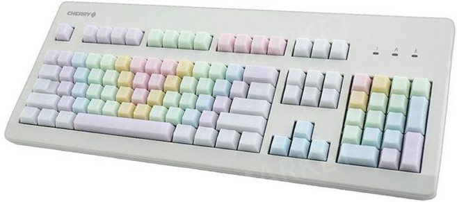 젤리키캡 무지 키보드 키캡 DIY 기계식 커스텀 신형 폼 소재, 공식 표준, 젤리 109키 믹스컬러 - 측면 각인, 없음