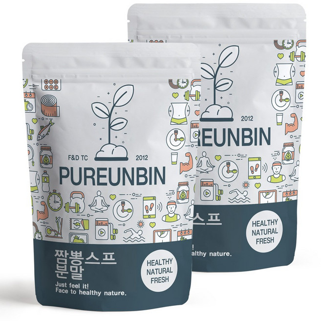 푸른빈 짬뽕 스프 분말, 500g, 2개