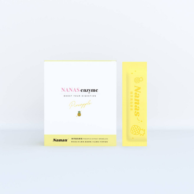 Nanas 精萃鳳梨酵素 幫助消化, 1個, 15份