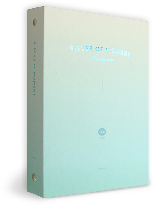 아이코닉 모멘트 포토카드 앨범 4단 콜렉트북 바인더, 03 Mint, 40매