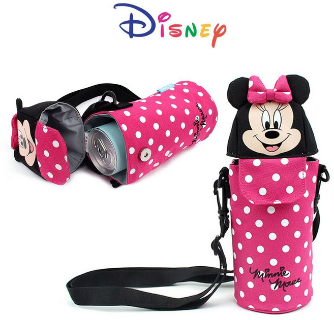 미니 헤드 물병크로스 물병가방 주머니 아동물병, 1개