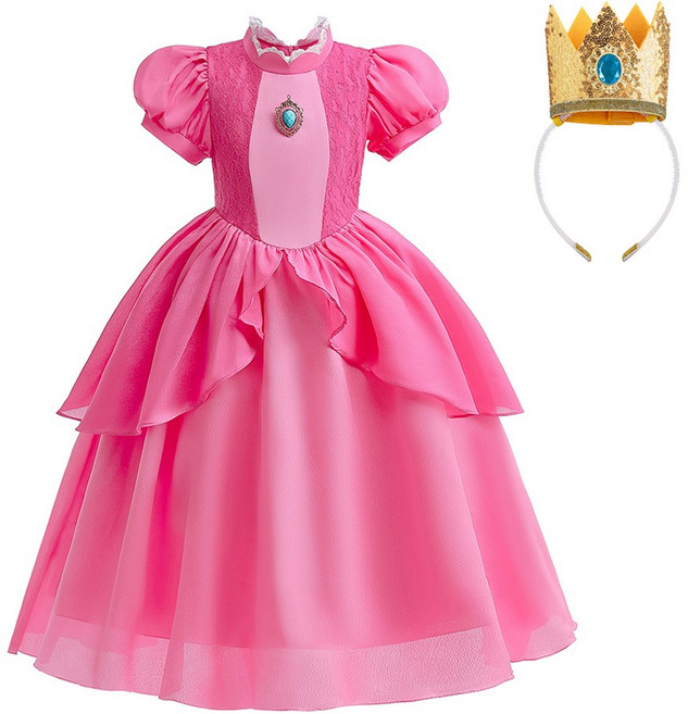 피치공주 프레 튬 드레스 할로윈