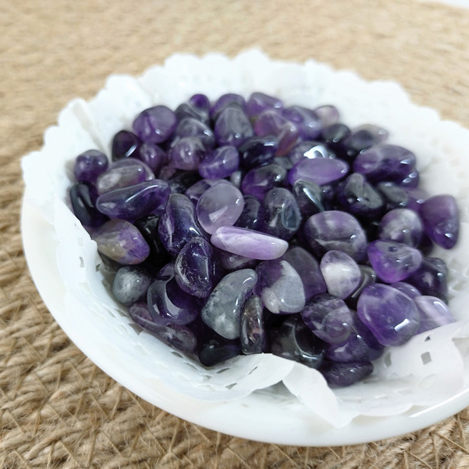 每日出貨 紫水晶碎石 5-9mm/100g 智慧靜心 靈性能量 釋放壓力 清理雜念 提升直覺與思考力