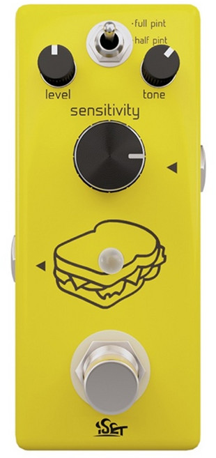 ISET 기타 이팩터 디스토션 오버드라이브 딜레이 코러스, 1개, PD-9