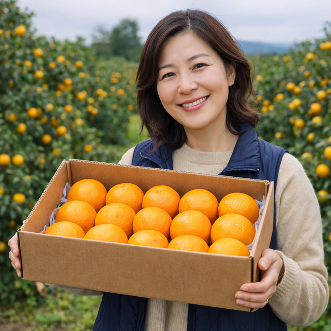 [내일도착] 프리미엄 고당도 윈터프린스 귤의 왕, 1박스, 고당도 햇 윈터프린스 혼합과 1kg