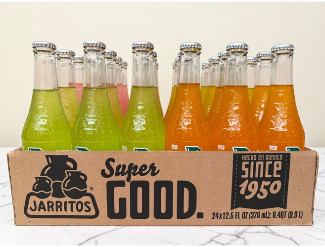 Jarritos 口味汽水, 24個, 370ml