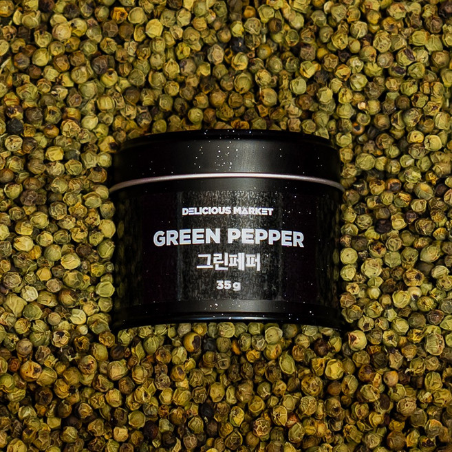 딜리셔스마켓 더블랙 그린페퍼, The Black 그린페퍼 35g, 35g, 1개