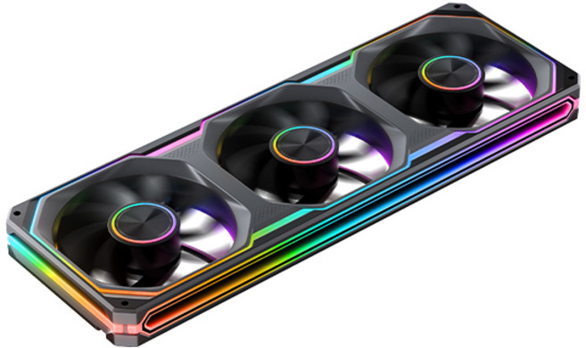 JONSBO XA-360 ARGB 리버스 시스템쿨러 블랙, 1개, 선택하세요