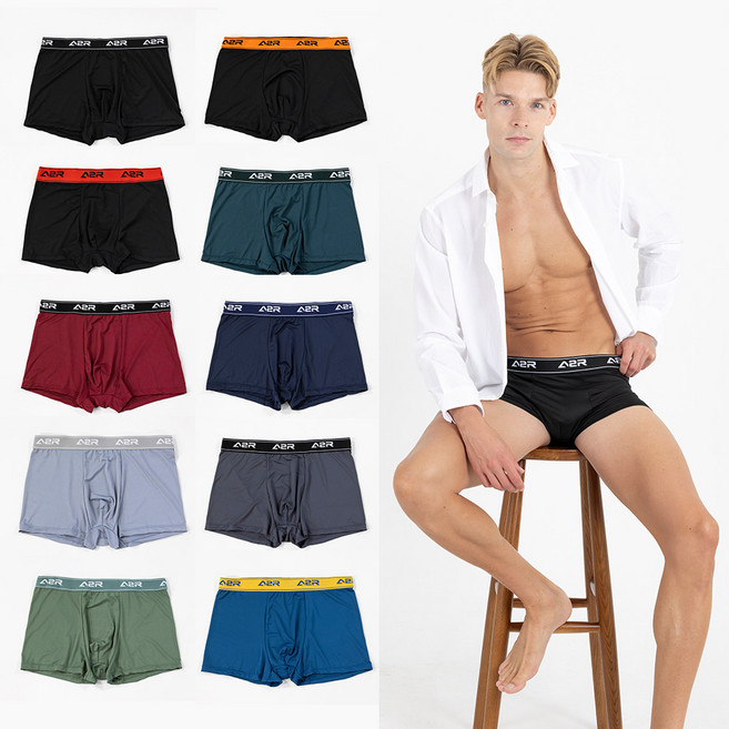 A2R 남자 팬티 10종 세트 95~130 빅사이즈 폴리 모달 드로즈