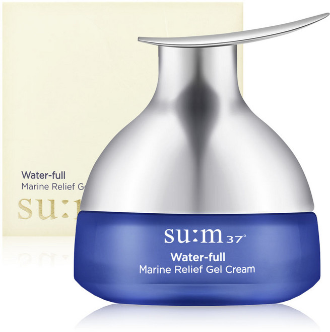 숨37도 워터풀 마린 릴리프 젤 피부진정 수분크림 50ml, 1개